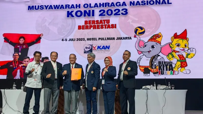 Marciano Norman Kembali Pimpin KONI Sampai 2027