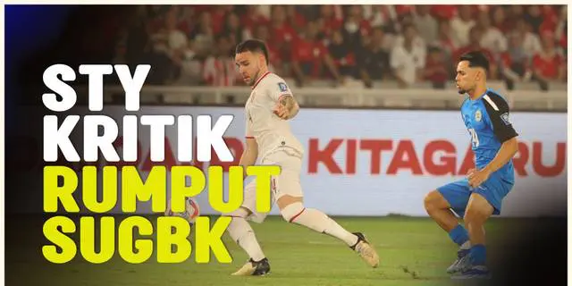 VIDEO: Usai Timnas Indonesia Hajar Filipina, Shin Tae-yong Kritik Kualitas Rumput SUGBK