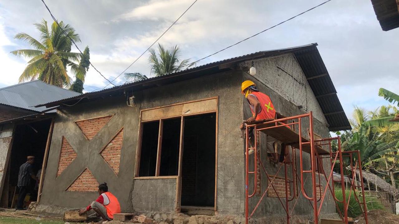 Program Bantuan Stimulan Perumahan Swadaya (BSPS) atau bedah rumah di Gorontalo