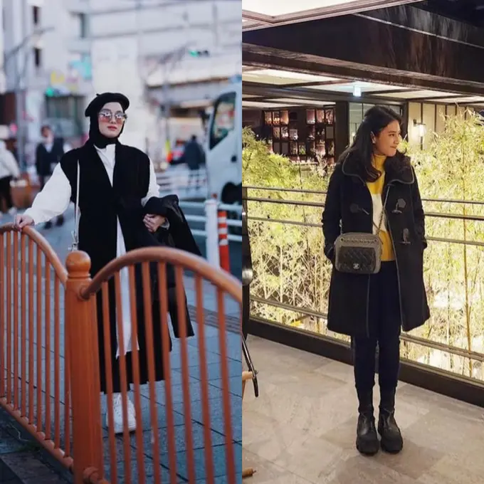 Adu Gaya 7 Artis Libur Akhir Tahun di Jepang, dari Dinda Hauw hingga Bunga Citra Lestari