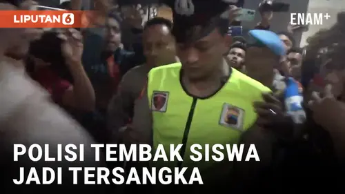 VIDEO: Penembak Siswa SMK hingga Tewas Jadi Tersangka dan Dipecat Polri