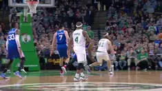 Berita video best three pointers from big men from 2017 NBA season.