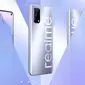 Tampilan Realme V5 yang akan diperkenalkan. (Doc. Realme)