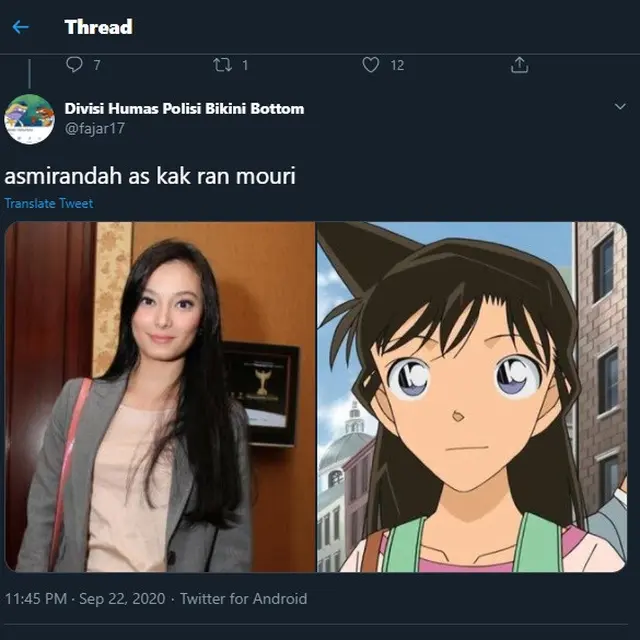 7 Cocoklogi Seleb Indonesia Jadi Karakter Anime Detective Conan Ini Kocak