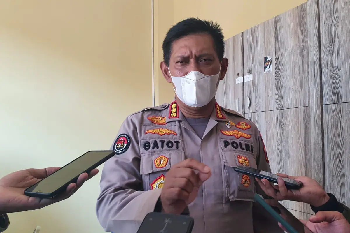 Kabid Humas Polda Jatim Kombes Gatot Repli Handoko. (Dian Kurniawan/Liputan6.com)