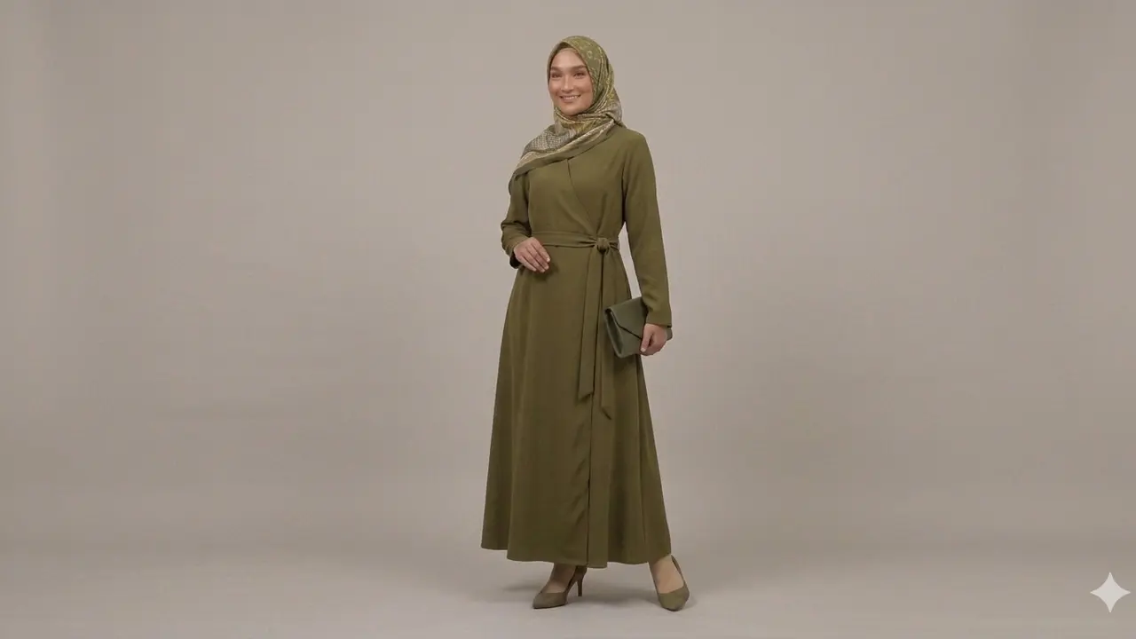 Ide Outfit Lebaran untuk Kulit Sawo Matang agar Terlihat Cerah. Gemini