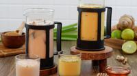 Areca Lanang dan Areca Wedok, dua menu jamu racikan Niroga Kafe Jamu Cirebon yang banyak diminati kalangan muda hingga pasangan suami istri. Foto (Istimewa)