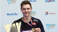 Viktor Axelsen menyatakan tahun 2016 penuh dengan pencapaian yang mengagumkan dan keren. (Badminton Europe)