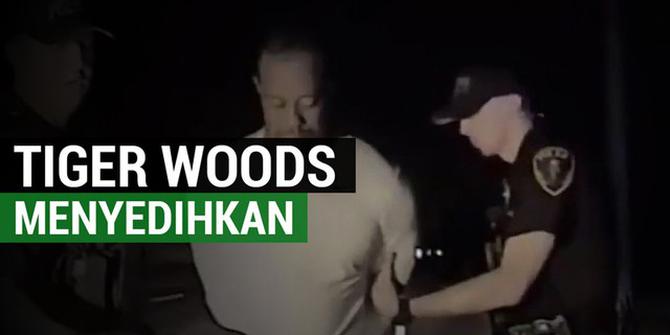 VIDEO: Kondisi Menyedihkan Pegolf Tiger Woods di Sel Penjara