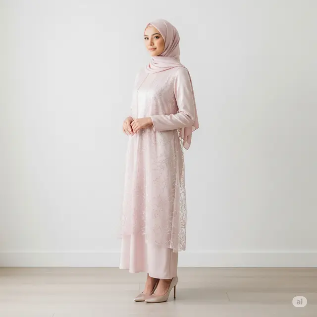 Inspirasi Baju Brokat Pernikahan Bridesmaid Style.
