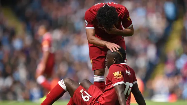 FOTO: Insiden Mengerikan Sadio Mane dengan Ederson Moraes