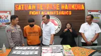 Polres Malang bekuk pengedar narkoba dan sita barang bukti sabu senilai ratusan juta rupiah (Humas Polres Malang)