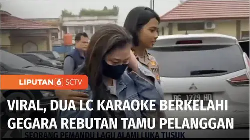 VIDEO: Berebut Pelanggan, Pemandu Lagu Tega Tusuk Teman, Aksi Penganiayaan Viral!