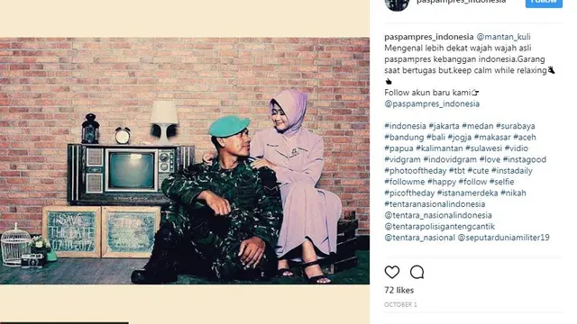 Foto prewedding Paspampres