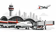 Infografis: 10 Bandara Tersibuk di Dunia 2026