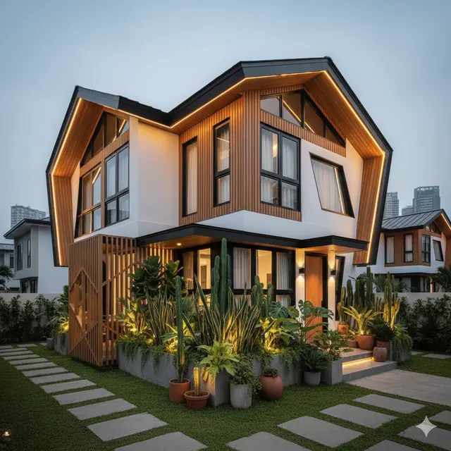 Rumah mungil tapi mewah (Foto: Gemini)
