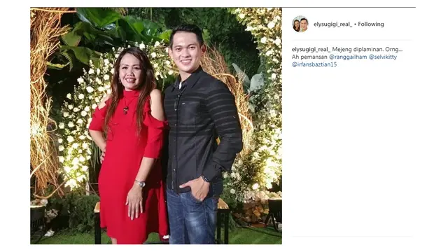 Elly Sugigi dan Irfan baztian