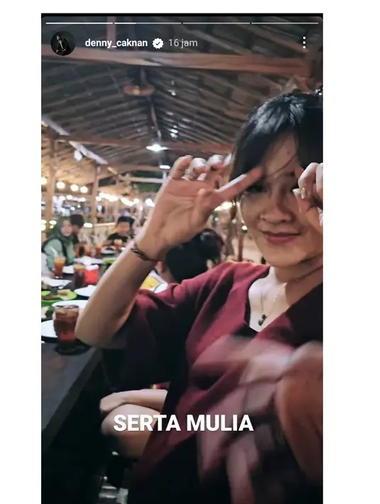 Bella Bonita (Sumber: Instagram/denny_caknan)