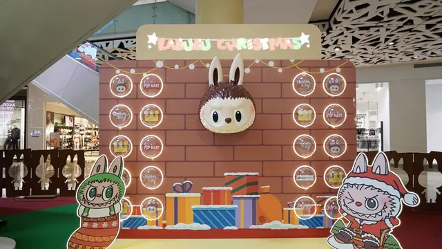Program Pop Mart Christmas Town 2024 di Gandaria City Mall Jakarta Selatan, November 2024. (Foto: Dok. Istimewa)
