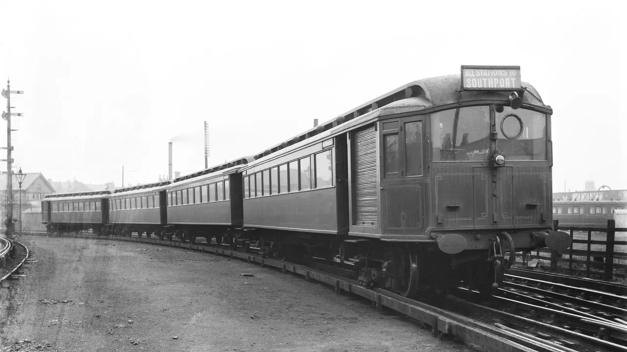 Ilustrasi kereta otomatis pertama di London. (sciencemuseum.ac.uk/Arsip)