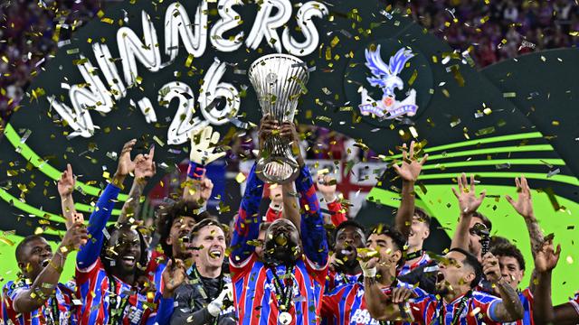 Foto: Momen Gol Semata Wayang Jean-Philippe Mateta yang Bawa Crystal Palace Juara Conference League