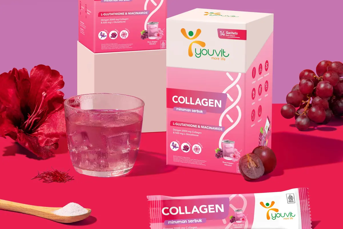 Youvit Collagen Minuman Serbuk