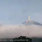 Gunung Semeru erupsi disertai luncuran awan panas (Istimewa)