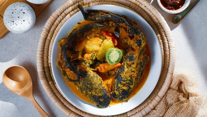 mangut lele kuah santan