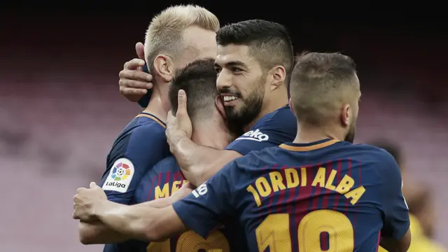 Real Madrid, La Liga, Selebrasi gol, Barcelona