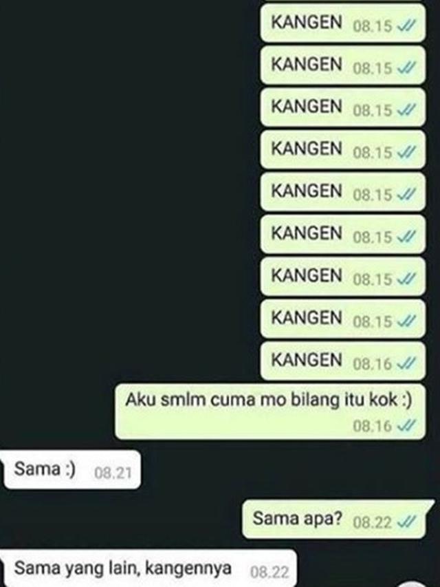 6 Chat Spam Bilang Kangen ke Gebetan Ini Bikin Baper