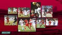 Kolase - Vietnam Vs Timnas Indonesia, dari Piala AFF 2004 hingga Kualifikasi Piala Dunia Putaran Kedua (Bola.com/Adreanus Titus)