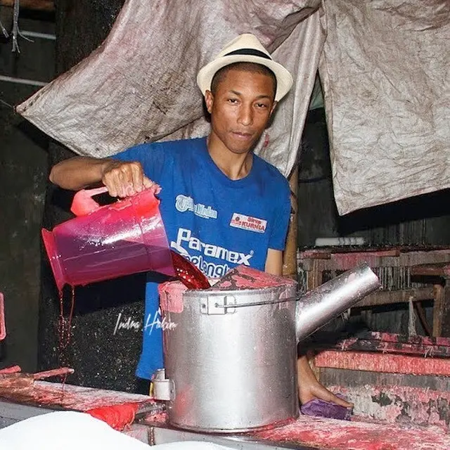 6 Editan Foto Pharell Williams Jika Tinggal di Indonesia Ini Kocak