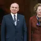 Pemimpin di era Perang Dingin: Mikhail Gorbachev dari Rusia dan Margaret Thatcher (The Iron Lady) dari Inggris. Dok:&nbsp;AP Photo/Gerald Penny, File
