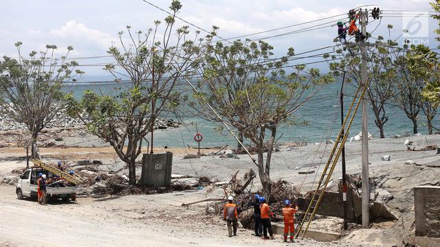 Perbaikan Listrik Pasca Gempa dan Tsunami Palu