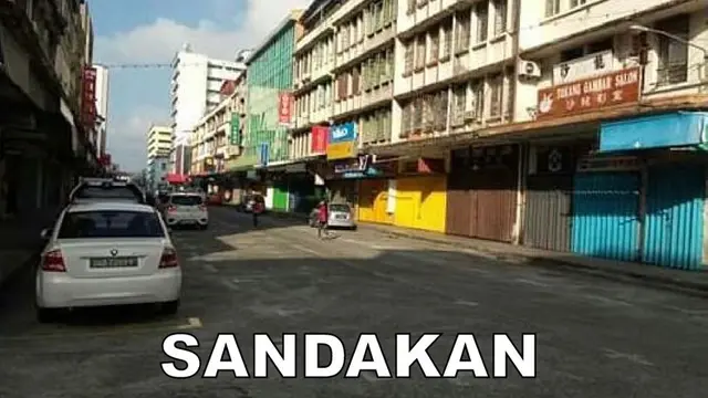 Malaysia Lockdown, 10 Potret Terkini Sabah yang Kosong Bak Kota Hantu