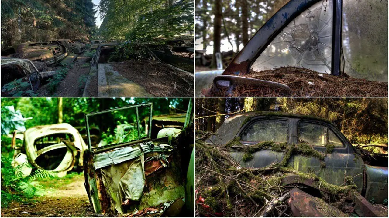 Chatillon, Kuburan Mobil Tua dari Jaman Perang Dunia Kedua