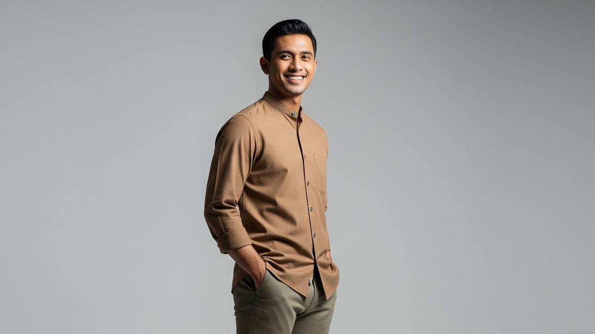 8 Model Outfit Cowok Simpel Tapi Keren untuk Silaturahmi Lebaran 2026