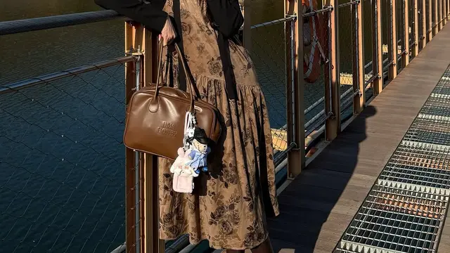 Potret Sabrina Chairunnisa Kala Berlibur di Korea (credit: instagram/sabrinachairunnisa_)