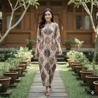 7 Model Daster dari Kain Jarik, Nyaman Dipakai dan Tetap Terlihat Anggun Sehari-hari (Foto: Gemini AI)