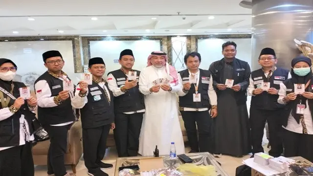 Kartu Nusuk, kartu pintar yang wajib dibawa seluruh jemaah selama menjalankan ibadah haji di Tanah Suci, Makkah dan Madinah. (Foto kemenag.go.id)