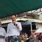 Capres nomor urut satu, Anies Baswedan kampanye Pemilu 2024 di Tanah Merah, Jakarta Utara, Selasa (28/11/2023). (Merdeka.com/ Ahda Bayhaqi)
