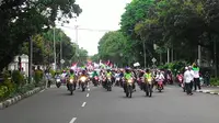 Dipimpin Habib Rizieq, Massa FPI dari Istiqlal Menuju Kantor Ahok