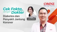 Cek Fakta dengan Dokter episode Kamis, (14/10/2021) membahas tentang diabetes dan penyakit jantung koroner. (Dok. Vidio)