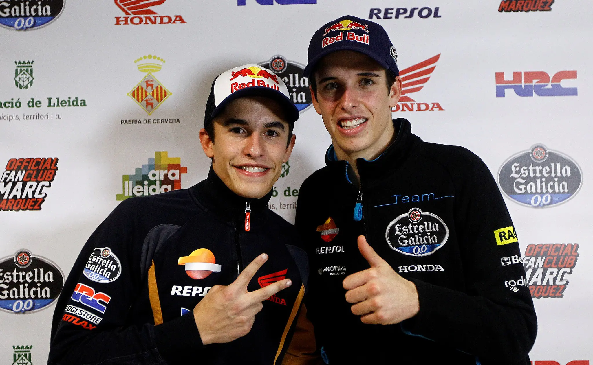 Marc Marquez & Alex Marquez_(AFP Photo/Quique Garcia)