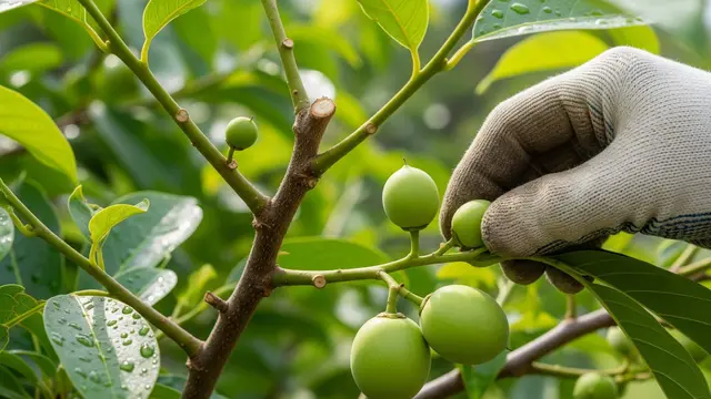 Tips Bakal Buah Duku Tidak Rontok Sebelum Matang