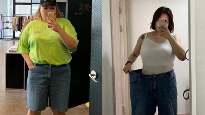 Yang Soobin, youtuber mukbang lakukan diet hingga turun 44 kg. Sumber: Instagram/soobin1119