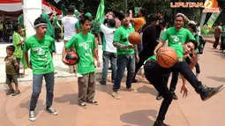 [FOTO] Jaring Pemilih Muda, PPP Tampilkan Aksi Anak Muda