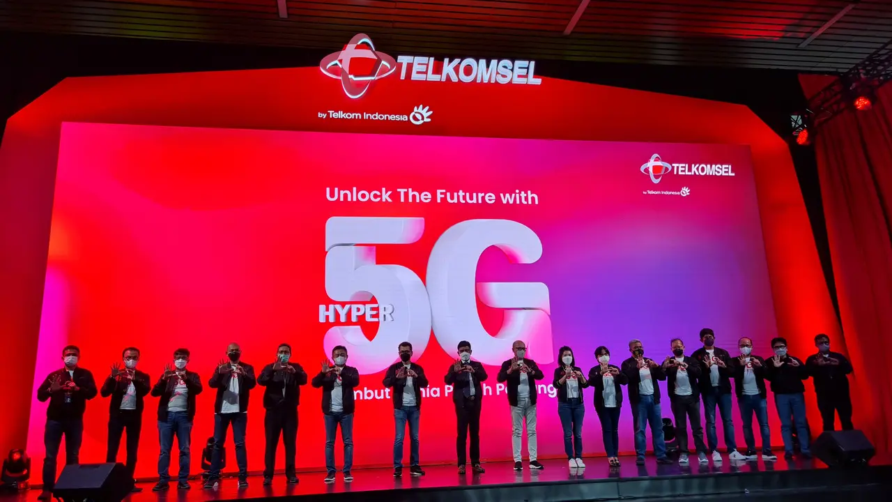 Peluncuran layanan 5G Telkomsel. Liputan6.com/Agustinus Mario Damar