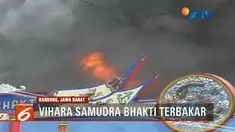Sebuah vihara di Bandung, Jawa Barat, terbakar. Api diduga berasal dari lilin yang tengah menyala. Warga yang sedang merayakan Imlek pun panik.