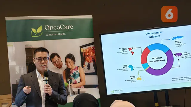 Konsultan Senior Onkologi Medis OncoCare Cancer Centre Singapura, Dr. Kevin Tay (Foto: Aditya Eka Prawira/Liputan6.com)